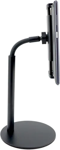 Miniatura 7 de PATIKIL Cuello de cisne universal de 4.7 in/4.7 pulgadas, manguera flexible de metal de rosca fina M10, extensión de tubo de cuello de cisne de Negro