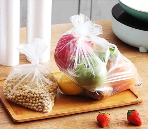 Miniatura 2 de OausTect Rollo de bolsa de plástico de 12 x 16 pulgadas, bolsas de almacenamiento de alimentos transparentes para frutas y verduras, 350 10 rollos
