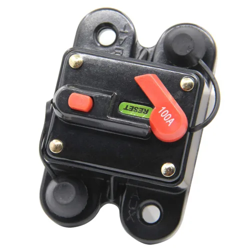 Miniatura 8 de ZOOKOTO - Interruptor de circuito para coche, bote marítimo, bici, estéreo, con interruptor de fusible en línea con reinicio manual de 12 V-24 V CC