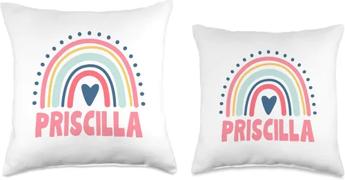 Miniatura 3 de Idea Regalo Personalizzata con Nome Gifts Idea Priscilla Name Custom Woman Myth Legend - Almohada para fiesta de cumpleaños, 16 x 16 pulgadas