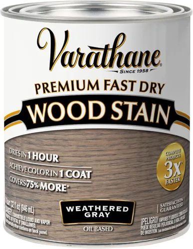 Miniatura 24 de Varathane Premium - Colorante de madera de secado rápido, cuarto de galón, roble primaveral color fantasía (Spring Oak)
