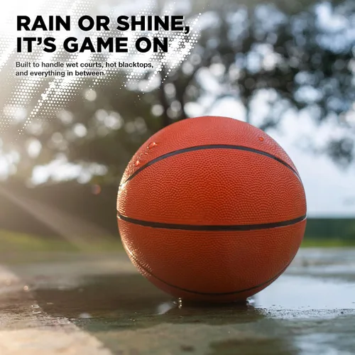 Miniatura 4 de Lifeworks Rubber Basketball - Made for Indoor and Outdoor Games - Sold Deflated (Pump NOT Included)