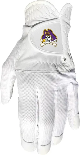 Miniatura 7 de Guante de golf para mano izquierda de Team Golf NCAA para hombre, para jugadores diestros, talla única, incluye marcador de bola magnético extraíble