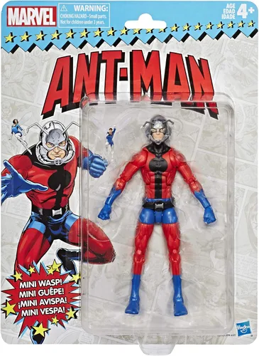 Miniatura 2 de Marvel Figura retro de Ant Man de la colección de 6 pulgadas