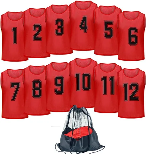 Miniatura 10 de Camiseta de baloncesto,Pinnies Adulto,Chalecos Scrimmage para niños Equipo de entrenamiento de fútbol