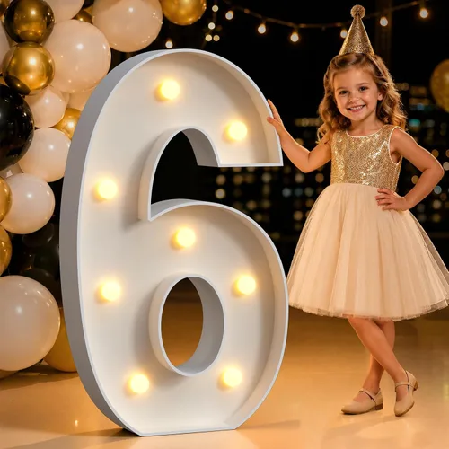 Miniatura 34 de Mixifox Letras V de marquesina de 3 pies, letras grandes iluminadas de 3 pies de alto con luces, letra grande para boda, compromiso, graduación