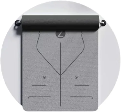Miniatura 3 de colchonetas de gimnasia Colchonetas De Fitness Para Pilates, Esterillas Antidesgarro Para Entrenamiento En Casa Con Bolsa De Almacenamiento