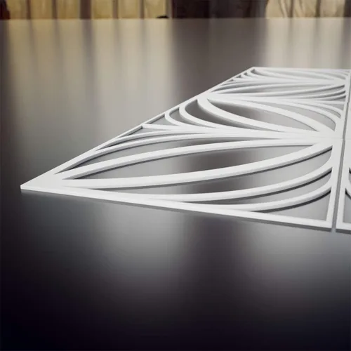 Miniatura 5 de Ekena Millwork WALP24X24OTS-CASE-10 Otis - Paneles de pared decorativos de PVC de grado arquitectónico, grandes, paquete de 10