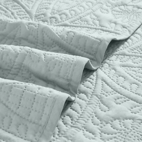 Miniatura 6 de Mellanni - Juego de colcha para cama individual con funda de almohada - Tecnología de acolchado ultrasónico - Juego de colcha de 2 piezas de gran