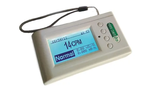 GQ GMC-500+ (Plus) - Contador Geiger detector de radiación nuclear, monitor beta gamma, dosímetro de rayos X
