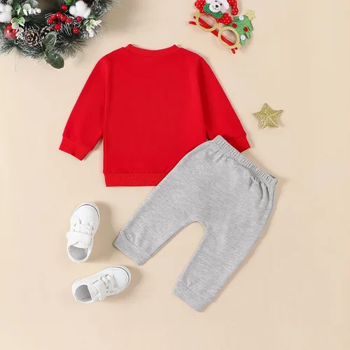Miniatura 122 de Adobabirl Conjunto de sudadera y pantalones de Halloween para bebé, sudadera y pantalones con parche de calabaza para Halloween, otoño, ropa de bebé