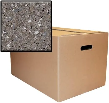 Miniatura 3 de Concrete Floor Supply Híbrido Piedra Epoxi Escama 25lbs (B-4101 Granito Azul)