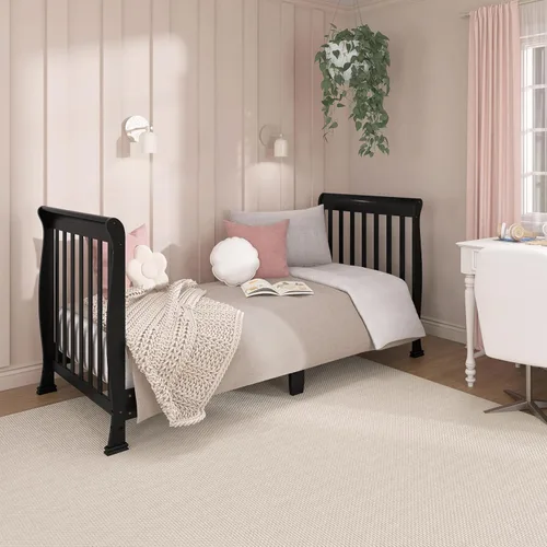 Miniatura 9 de Cuna convertible en cama Dream On Me Violet, 7 en 1, Cuna, paquete de de 1, Negro