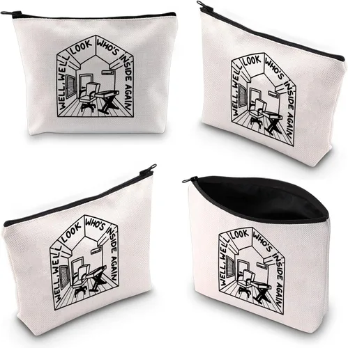 Miniatura 6 de BLUPARK Bolsa de maquillaje inspirada en el cantante, regalo de letras de música para cantantes, regalo para fanáticos del cantante, regalo