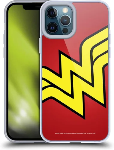 Miniatura 64 de Head Case Designs Funda de gel suave con licencia oficial de Wonder Woman DC Comics Classic Logos compatible con Apple iPhone 7 Plus/iPhone 8 Plus