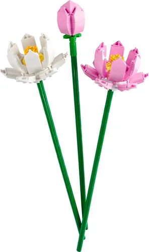 Miniatura 2 de LEGO Flor de loto – Juguete de construcción para niños, niñas y niños, a partir de 8 años – Flores de loto artificiales para decoración y exhibición