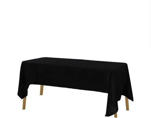Miniatura 2 de Cupuamon - Mantel rectangular de 60 x 84 pulgadas, tela de poliéster lavable para decoración de bodas, fiestas, cenas y banquetes