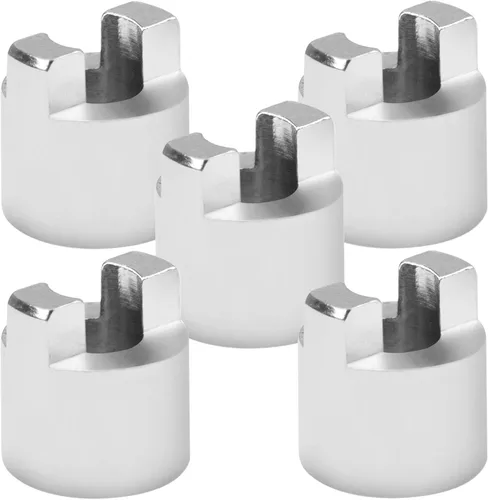 Miniatura 3 de ShareGoo - Paquete de 6 conectores de latón a control remoto para perros, horquilla de remo de 0.125 in/0.157 in/0.197 in/0.250 in para accesorios