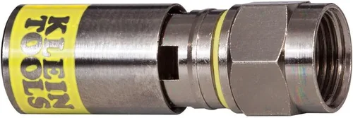 Miniatura 10 de Klein Tools VDV026-211 Kit de instalación coaxial con herramienta de engarzado, cortador de cables, pelacables y conectores F con bolsa