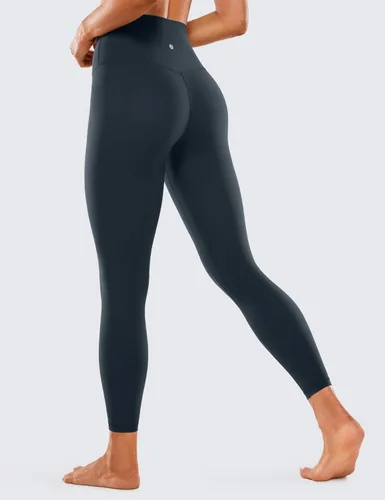 Miniatura 45 de CRZ YOGA Leggings de entrenamiento para mujer con sensación de desnudez cepillada de 25 pulgadas, pantalones de yoga de compresión de cintura alta