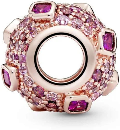 Miniatura 3 de PANDORA 788702C01 - Colgante de rosas con diseño de beso