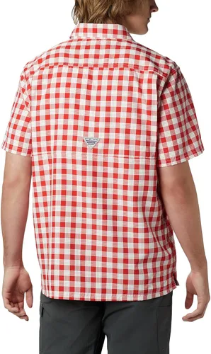 Miniatura 2 de PFG Super Slack Tide Camp - Camiseta para hombre, color gris