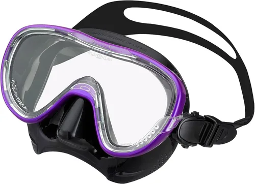 Miniatura 8 de TUSA M-1002 Freedom Tina Máscara de Buceo púrpura (Purple Quartz)