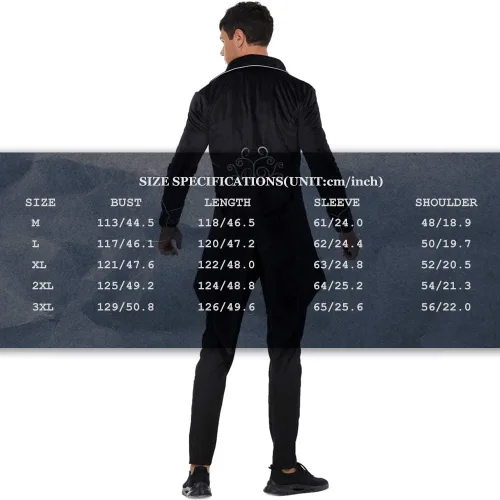 Miniatura 6 de Chaqueta gótica steampunk vintage para hombre, abrigo victoriano, uniforme de Halloween