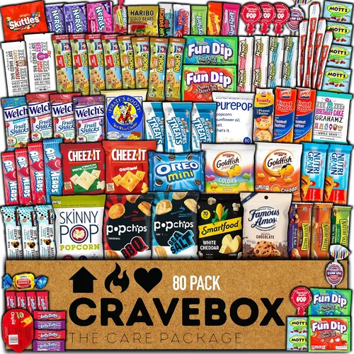 Miniatura 9 de Paquete Canopy Snacks, deluxe, paquete saludable, variedad surtida, mezcla de aperitivos de frutas, barras de granola, palomitas de maíz, frituras