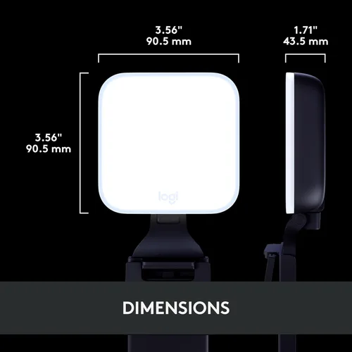 Miniatura 19 de Logitech para Creadores Litra Glow Luz LED Premium para Transmisión en Vivo con TrueSoft, montaje ajustable, iluminación de video para grabar