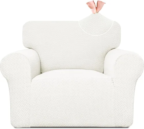Miniatura 44 de Easy-Going - Funda de sofá de jacquard elástica, funda de sofá suave de 1 pieza, funda de sofá con espumas antideslizantes, protector de muebles