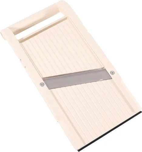 Benriner Mandoline Jumbo Slicer, hoja japonesa de acero inoxidable, beige