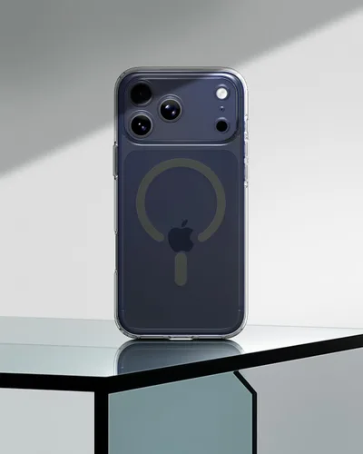 Miniatura 254 de Spigen Funda para iPhone 13 Mini, ultra híbrida MagFit [antiamarilleo] [compatible con Magsafe] - Transparente