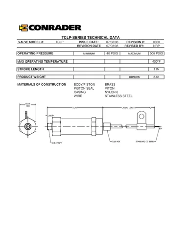 Miniatura 2 de Cable de control del acelerador BULLWHIP para compresores de aire de gas de 8 HP a 14 HP (cable de 18 pulgadas)