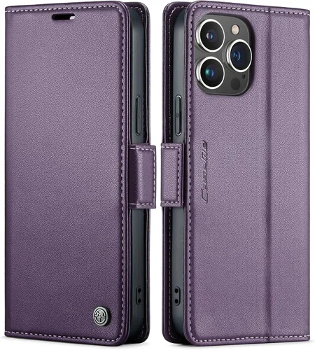 Miniatura 19 de QLTYPRI Funda tipo cartera para iPhone 7/8/SE 2020/SE 2022 5G, funda magnética de piel sintética de alta calidad con bloqueo RFID, ranuras