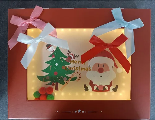 Miniatura 8 de Paquete de 50 lazos blancos para corbata, lazos preatados, lazos de satén de Navidad para bolsas de golosinas, lazos de embalaje para dulces