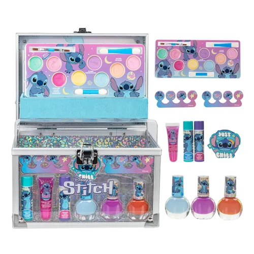 Miniatura 12 de Set de belleza de estuche de tren Barbie, kit de maquillaje para niñas, juego de maquillaje lavable real, maquillaje de juego, regalo de fiesta