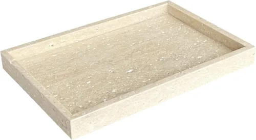 Miniatura 9 de Bandeja de almacenamiento de mármol natural, bandeja de joyas para cosméticos, organizador de cocina, bandeja de mesa auxiliar