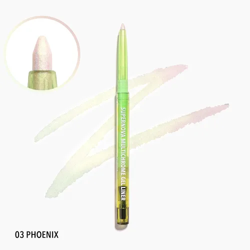 Miniatura 15 de Moira Supernova Multichrome Gel Liner (018, Ara)
