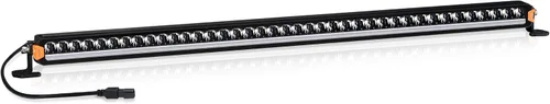 Miniatura 12 de LIGHTFOX Barra de luz LED de 12 pulgadas con conector DT, haz de luz puntual y de inundación de fila única, 72W, 6,717LM, luces de conducción
