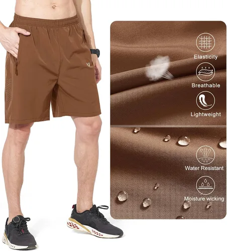 Miniatura 316 de NORTHYARD - Pantalones cortos deportivos para correr para hombres, ligeros, de secado rápido, 7, 5 o 9 pulgadas, para senderismo, deportes, gimnasio