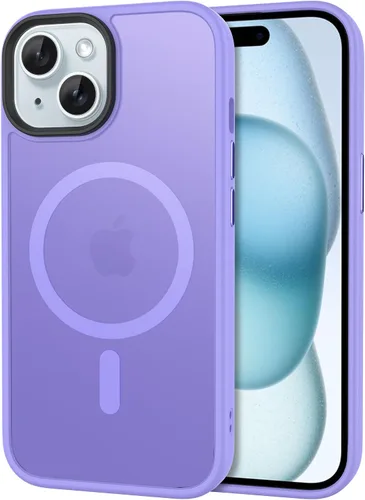 Miniatura 93 de CACOE Funda magnética para iPhone 12 y iPhone 12 Pro de 6.1 pulgadas - Compatible con MagSafe y soporte magnético para teléfono en el automóvil,