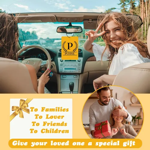Miniatura 7 de Ambientador de aire personalizado con foto para automóvil, ambientador de doble cara personalizado para automóvil, ambientador de olor con texto