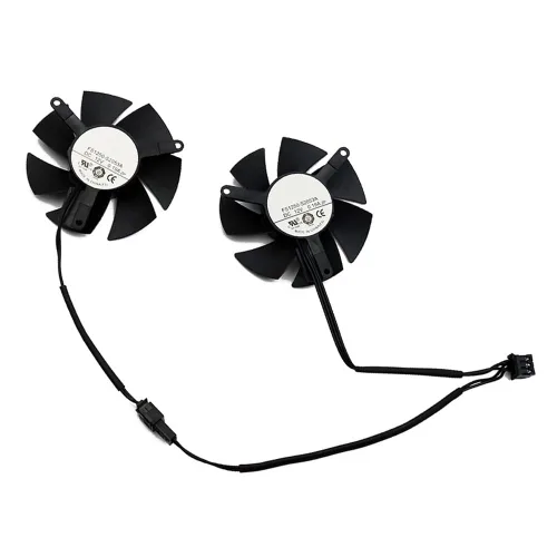 Miniatura 2 de FS1250-S2053A - Ventilador de refrigeración para tarjeta gráfica, compatible con Gigabyte GTX 1650/GTX 1630 de perfil bajo, 1.811 in de diámetro, 12