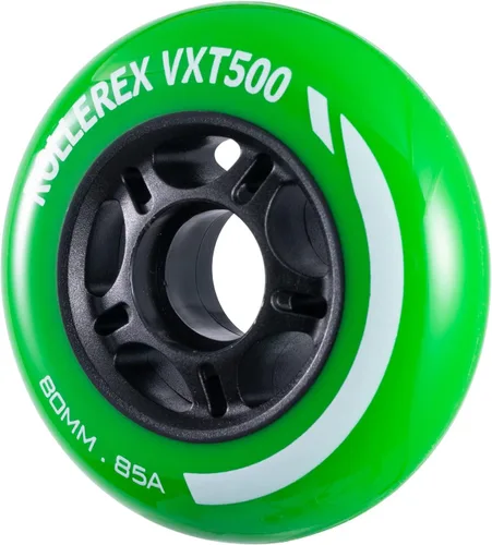 Miniatura 2 de Rollerex VXT500 - Ruedas de patín en línea (paquete de 8) (varias opciones de tamaño y color disponibles), para interiores y exteriores, diseñadas