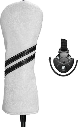 Miniatura 12 de Fundas para cabezas de palo de golf - Juego de 4 piezas o 1 pieza de accesorios de golf, fundas para palos de golf para maderas y conductores