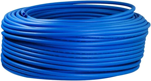 Pex-A Tubería de 1/2 pulgada x 1000 pies, tubo sin barrera para agua potable, tubo de agua flexible para fontanería, azul