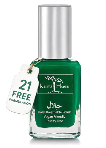 Miniatura 10 de Karma Naturals - Esmalte de uñas Halal certificado – transpirable y permeable al agua, apto para Wudu (Aabidah)