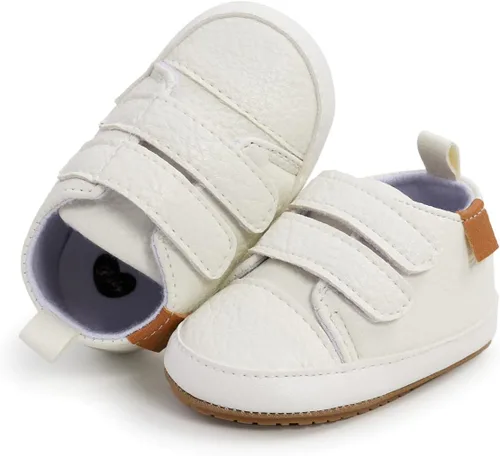 Miniatura 7 de Zapatos de bebé para niños y niñas, tenis de suela antideslizante, zapatos planos para primeros pasos, zapatos planos y perezosos