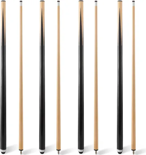 Miniatura 9 de Pool Cue Sticks 36inch 42inch 48inch 52inch 58inch Set of 2 or 4,Pool Cue with 13mm Leather Tip for Adults, Beginners,2-Piece Design，(14oz to 20oz